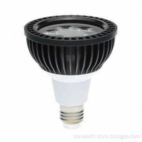 LED Light, Par38, 16W Power, 80Ra CRI, 2,700 to 5,700K CCT, 80lm/W, CB/CE/RoHS Marked